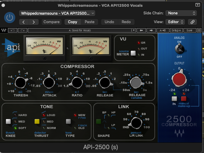 VCA compressor
