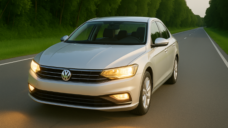 A car with low beam headlights are good for normal nighttime driving