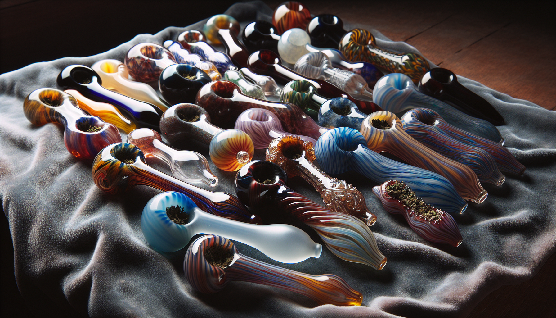 Spoon pipes for smoking pleasure
