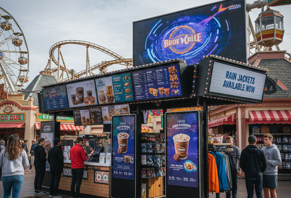 advertising and promotional displays