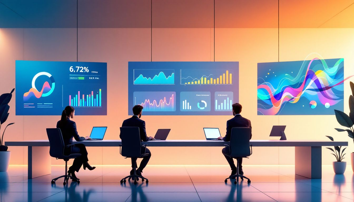 3cf110b9 3c7a 45b1 b8ed 38eb1083bb6a SEO agency team analyzing website performance.