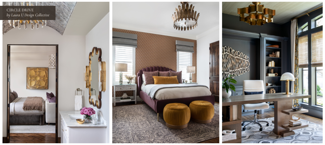 a bedroom, second bedroom, and study at Circle Drive