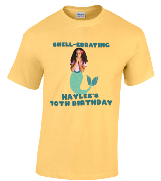 Personalized Birthday Apparel Kids & Adults