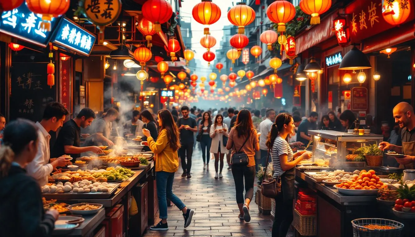 Besondere kulinarische Erlebnisse in Düsseldorf, wie das Red Lantern Experience.