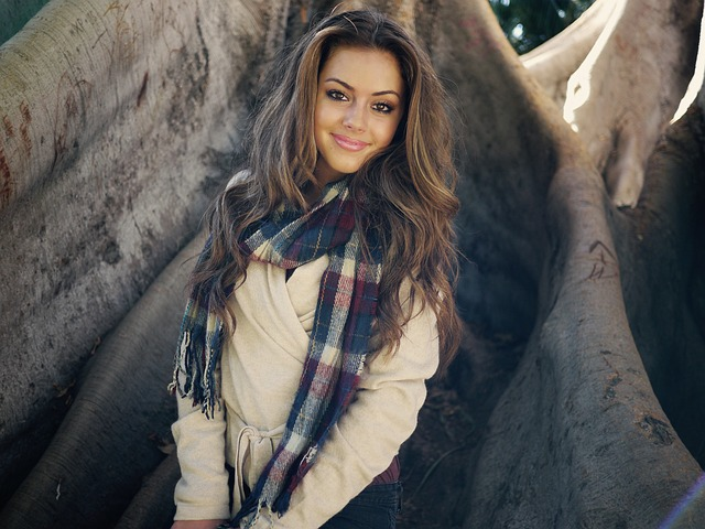 woman, brunette, portrait