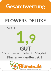 Gesamtwertung von Blumen.de