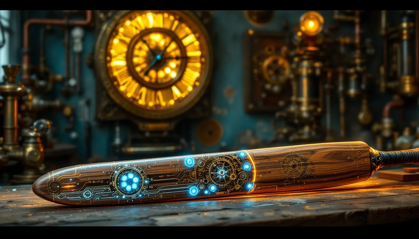 A cricket bat designed for optimal performance and balance.