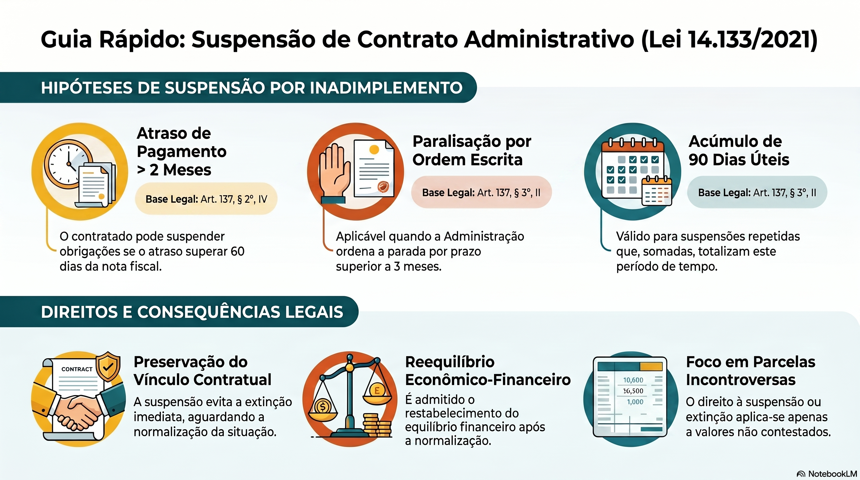 O que &eacute; a suspens&atilde;o de contrato administrativo e quando ela &eacute; cab&iacute;vel?