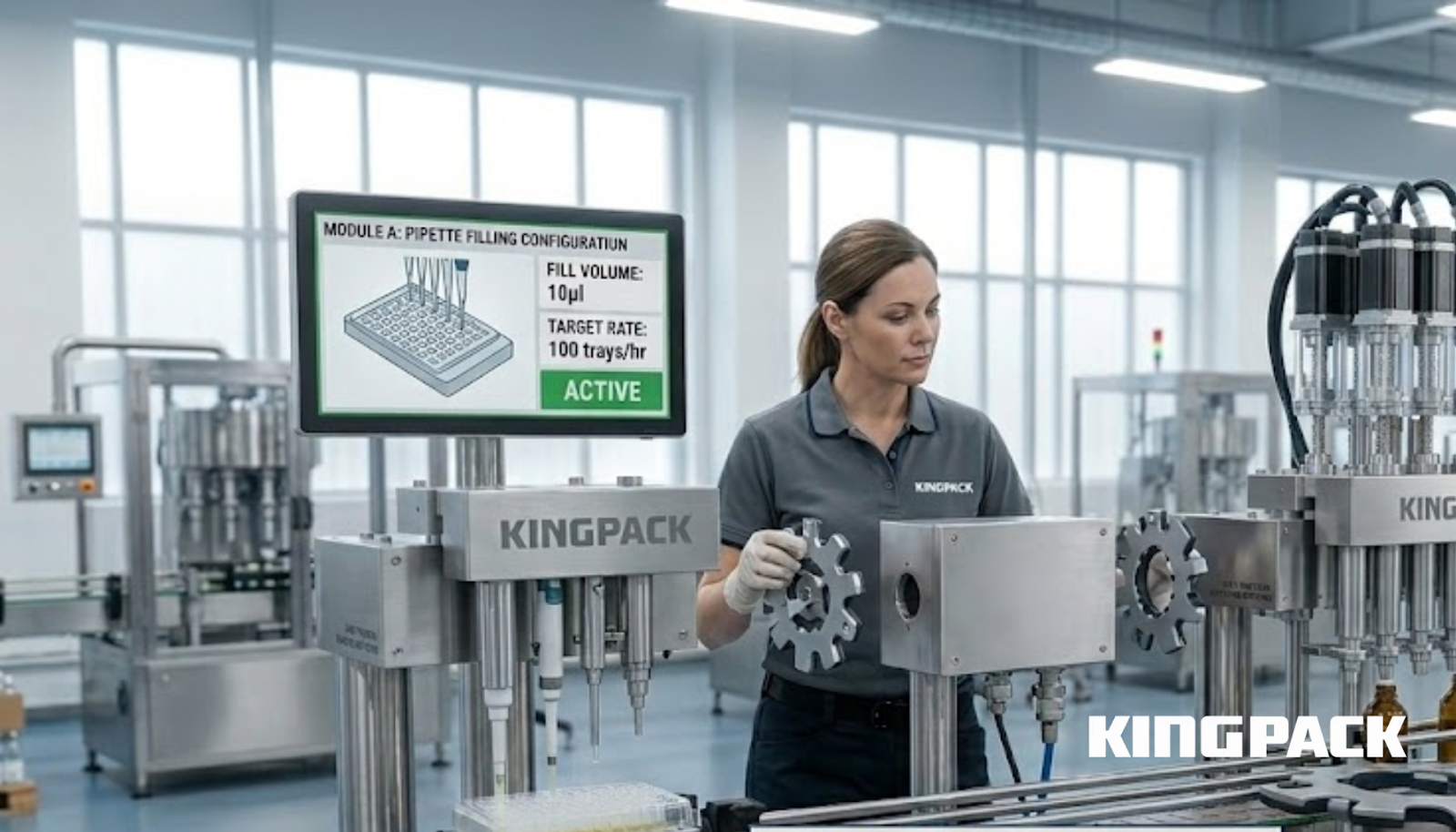 Modular Design of Single Dose Pipette Filling Machines