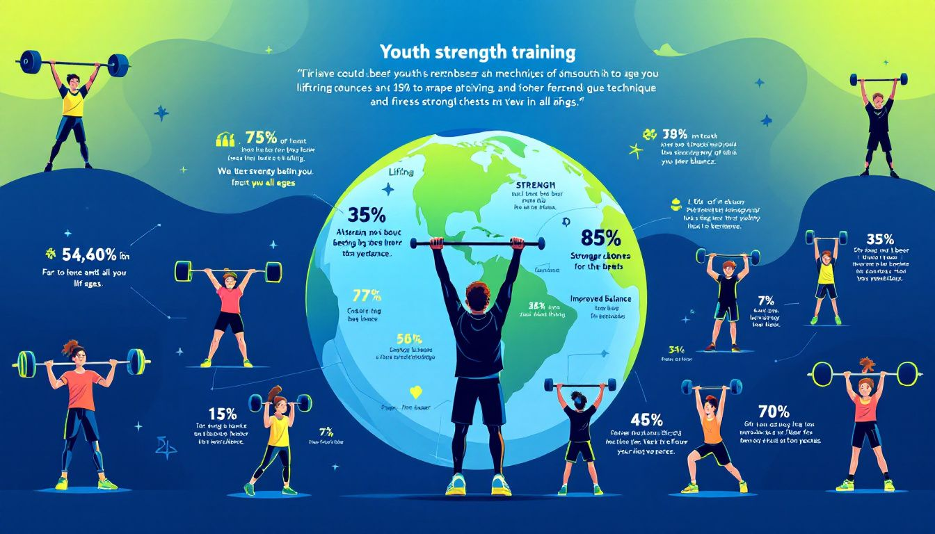 An illustration emphasizing the importance of technique and safety in lifting, suitable for all ages.