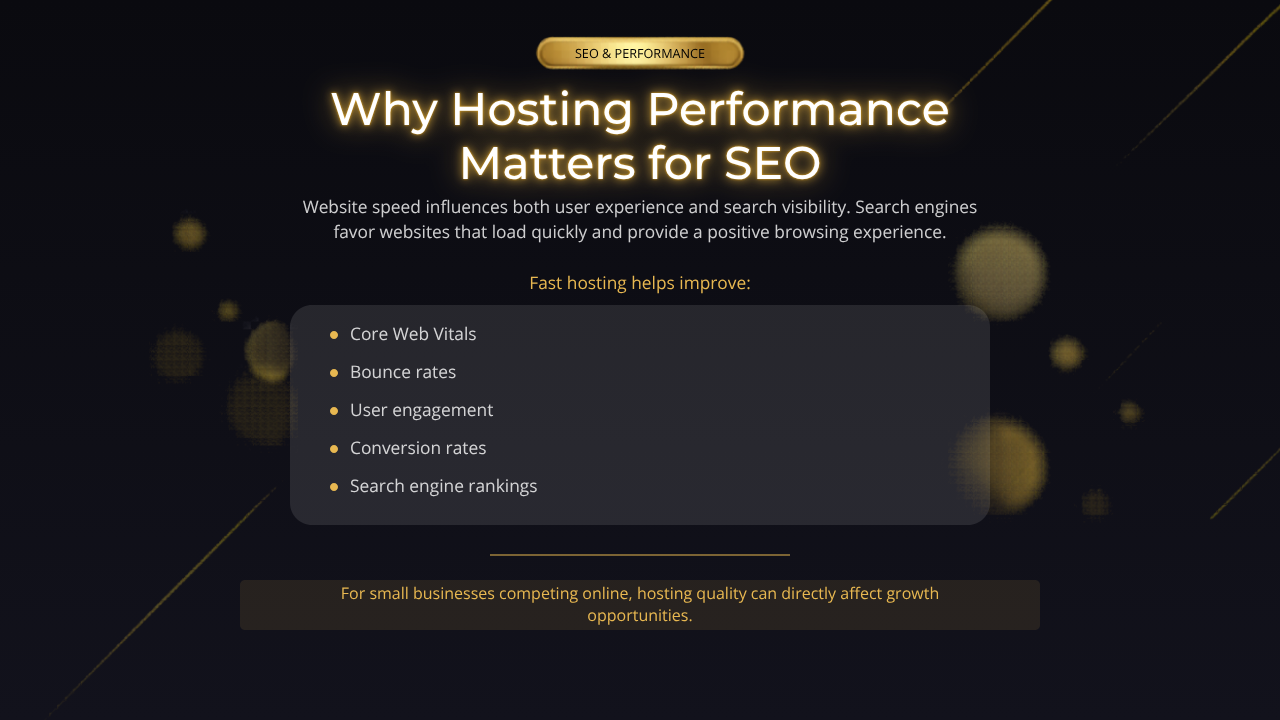 Why Hosting Performance Matters for SEO