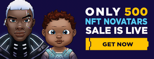 (esto no es una publicidad) Los avatares ("novatars", en este caso) son piezas NFT únicas que se compran para adquirir una identidad en el metaverso.
