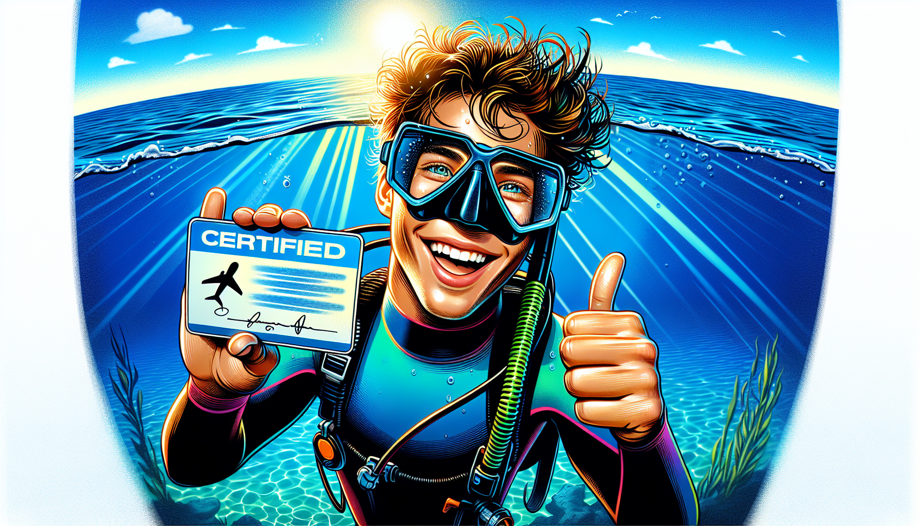 Junior scuba diving certification