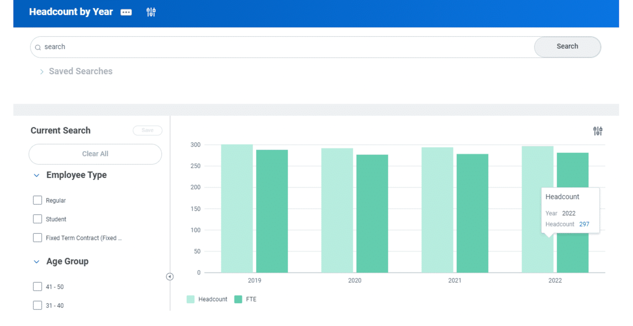 Basic report in Workday