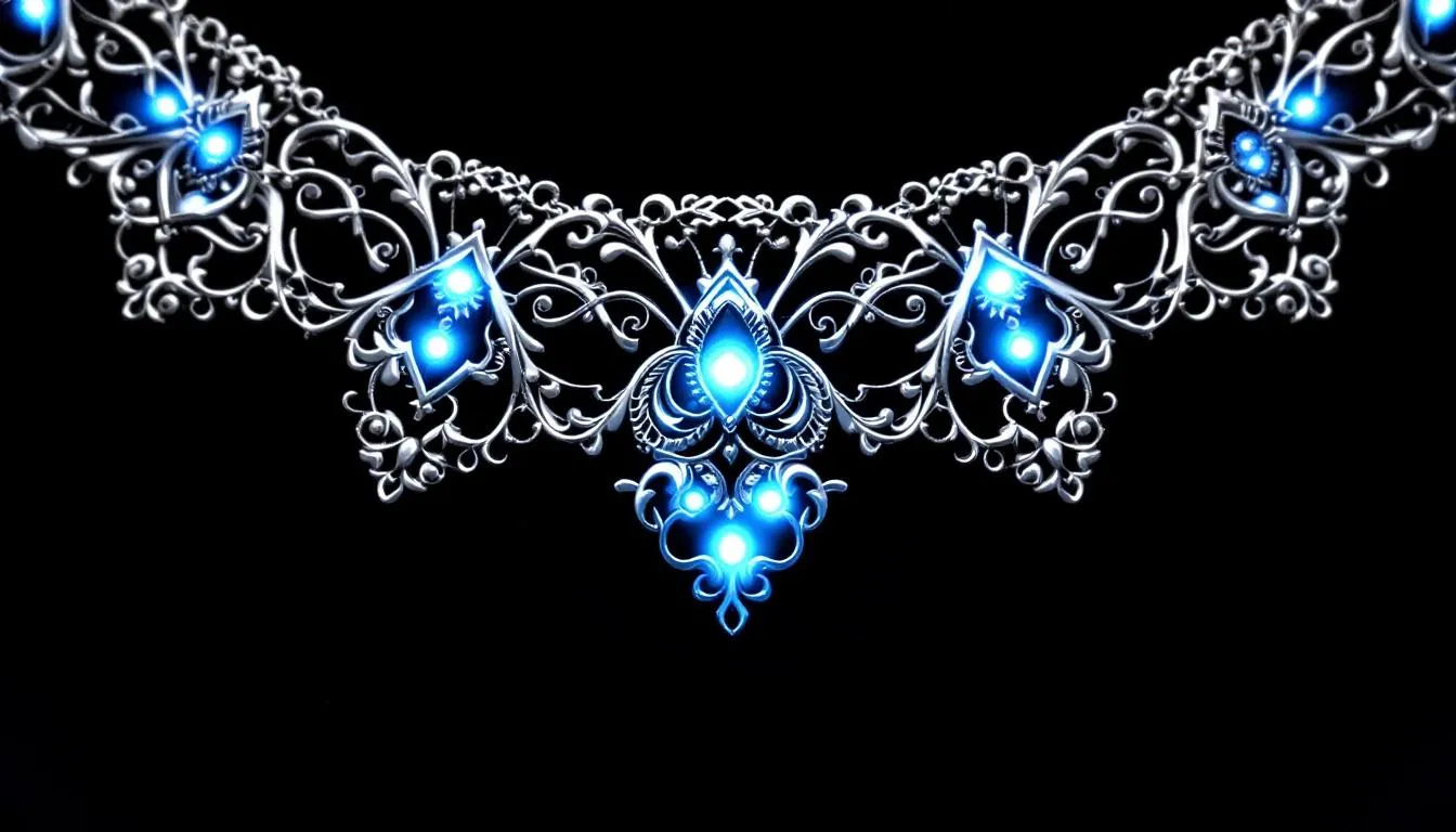 The image showcases a stunning collection of sterling silver jewellery that blends traditional craftsmanship with contemporary aesthetics, featuring nature-inspired designs and mixed metal elements. Delicate chains, bold statement pieces, and personalised jewellery options highlight the latest trends in everyday wear, making it a cherished choice for self-expression.