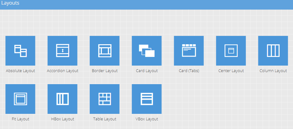 Sencha's Layout