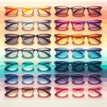 Zenni Mirror Tint - Variety of Tint Colors for Zenni Sunglasses