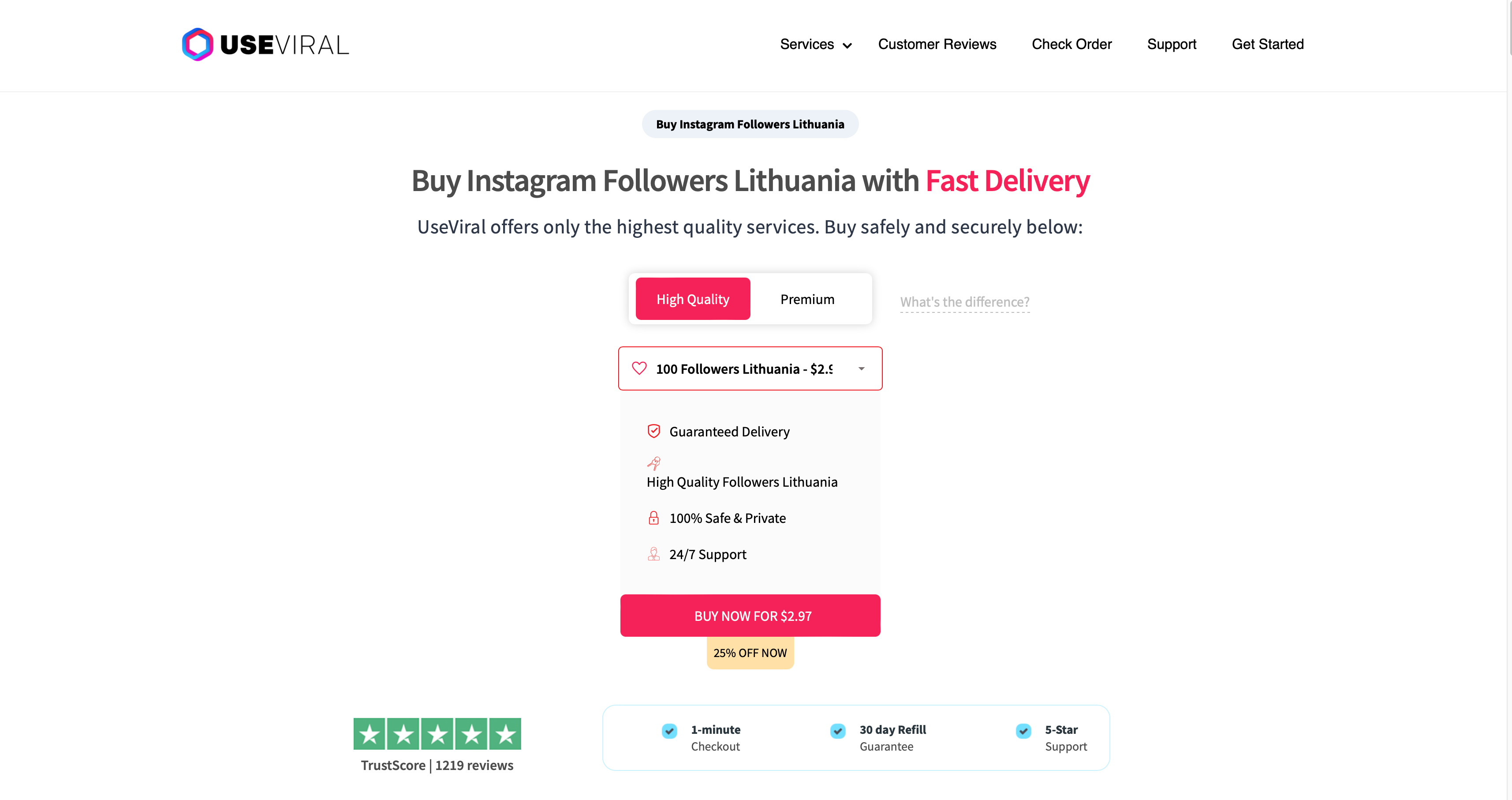 5 Best Sites to Buy Instagram Followers Lithuania (Real & Cheap)