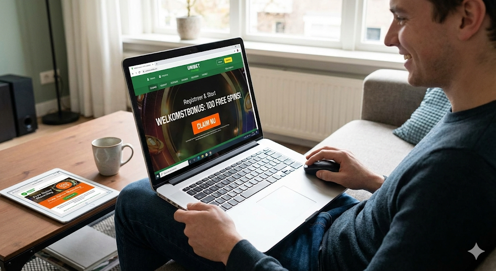 100 free spins welkomstbonus bij online casino met minimale storting – speler claimt gratis spins via casino actie, geldig op specifieke gokkasten; speel verstandig en geduldig met je free spins om je winstkans te maximaliseren.