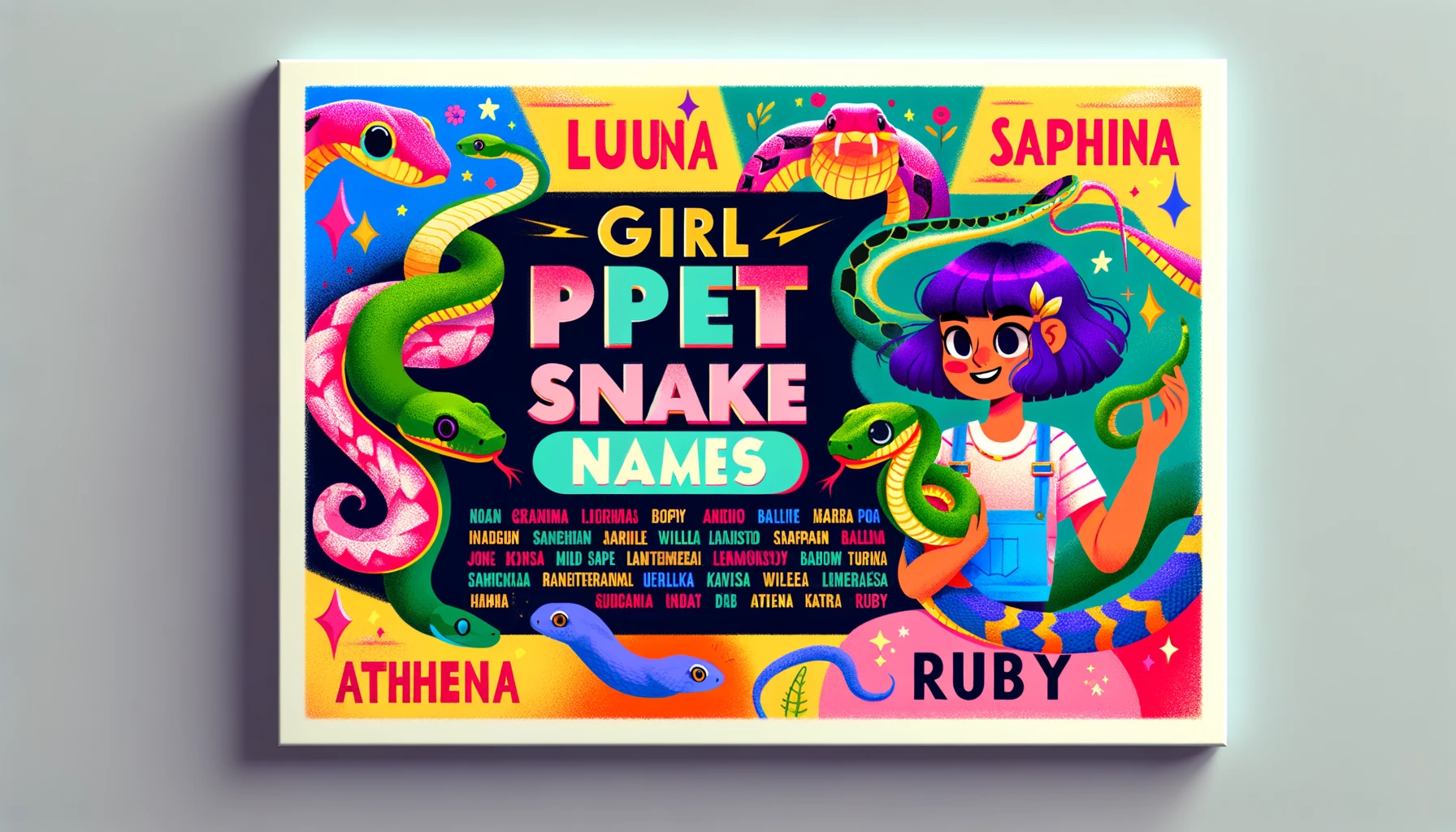 Girl-Pet-Snake-Names