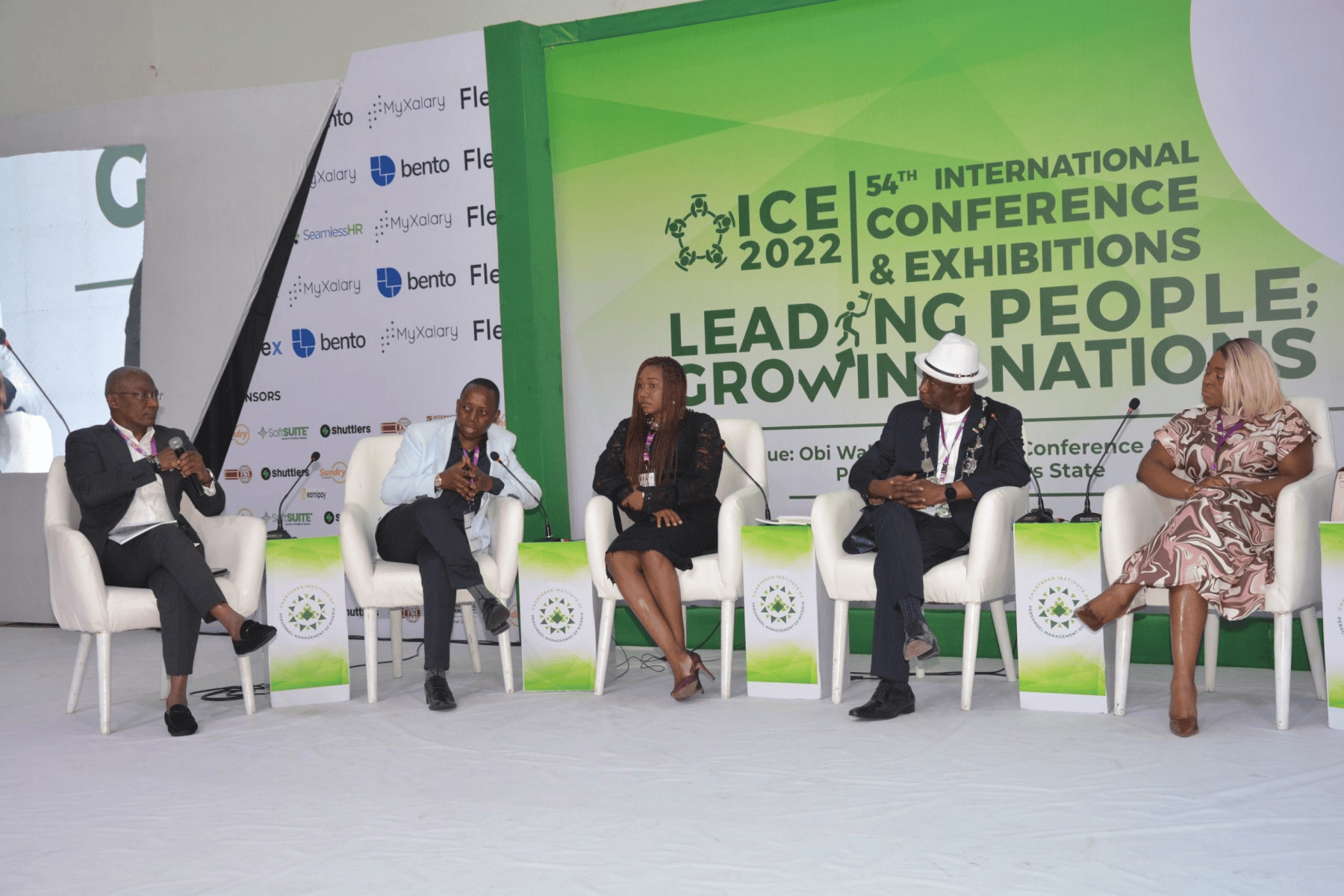 Cross section of speakers at the International Conference and Exhibitions, 2022