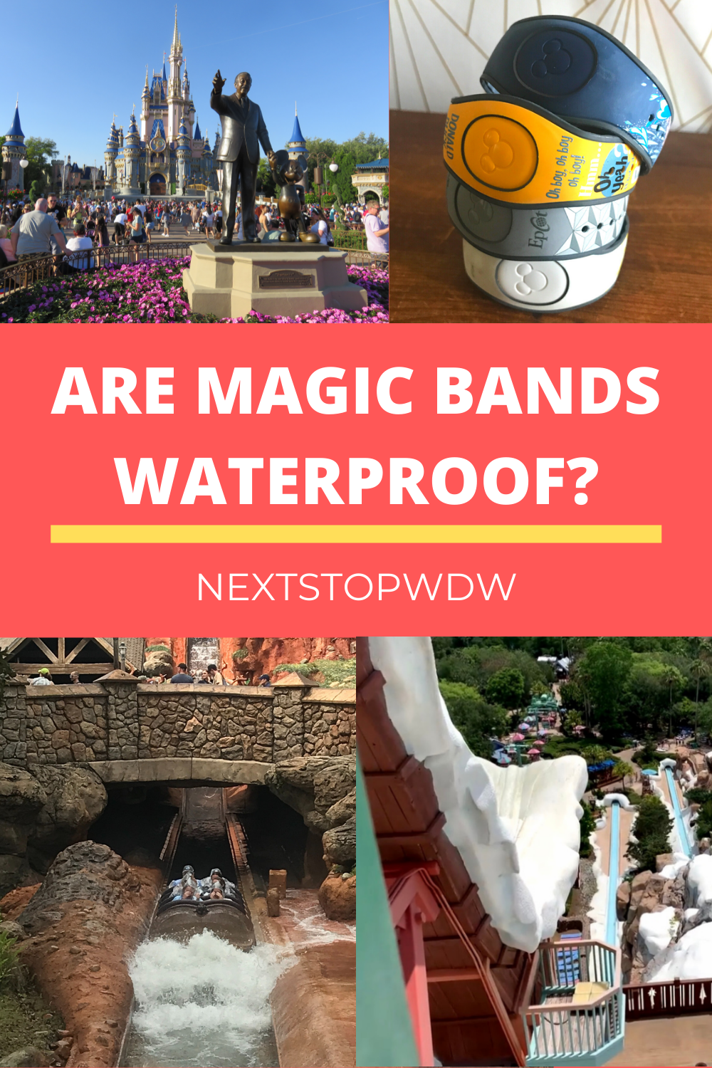 Are Magic Bands Waterproof Pin Image