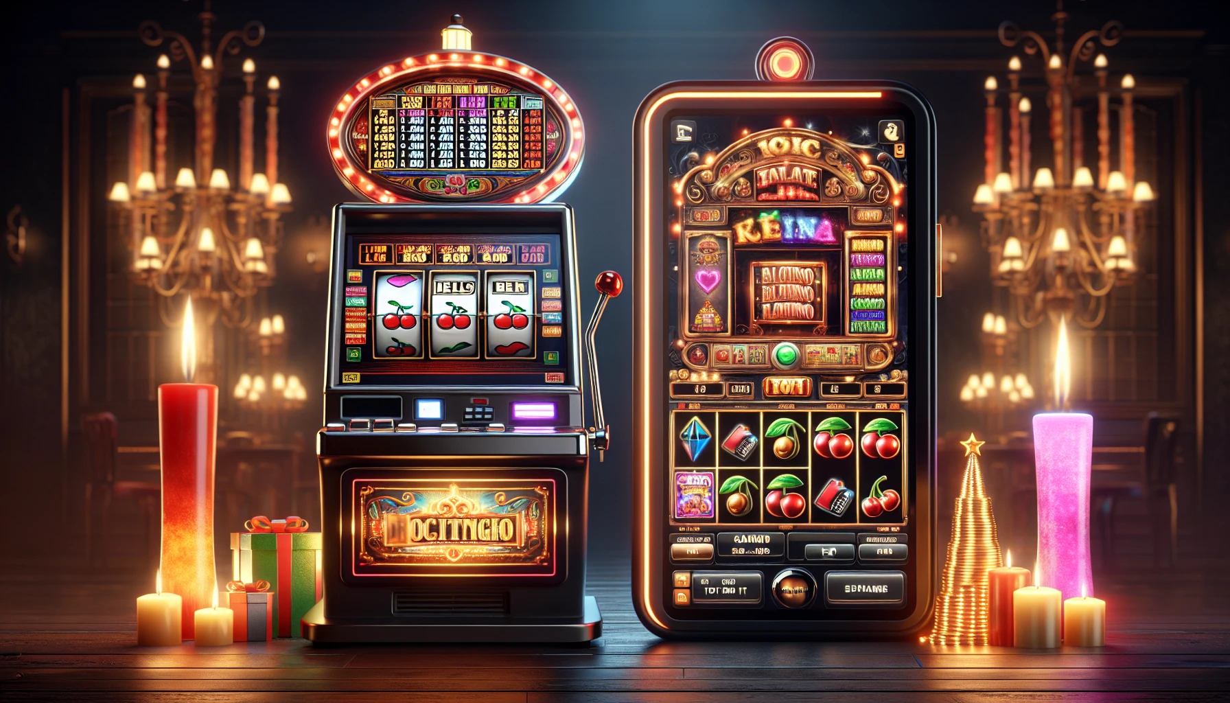 Comparison of classic slots and video slots