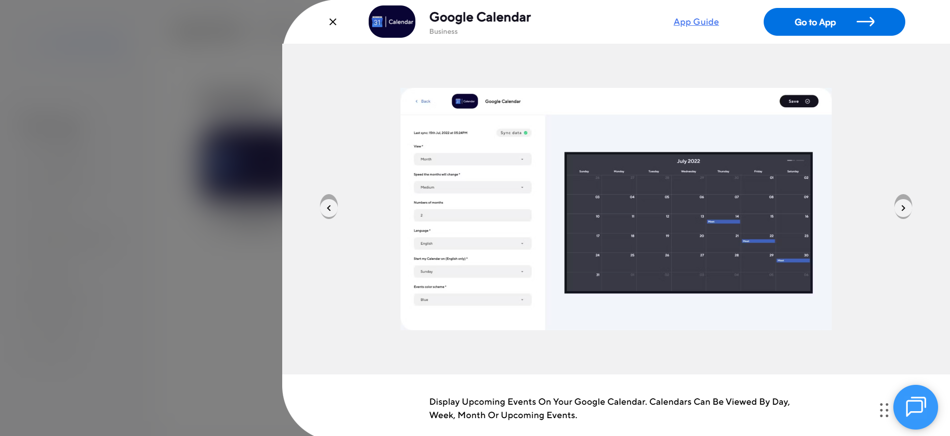 sync it with google calendar