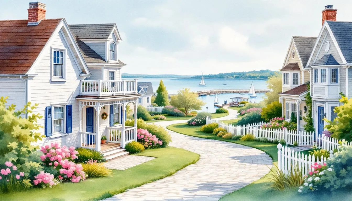 Featured Old Saybrook homes showcasing beautiful architecture.