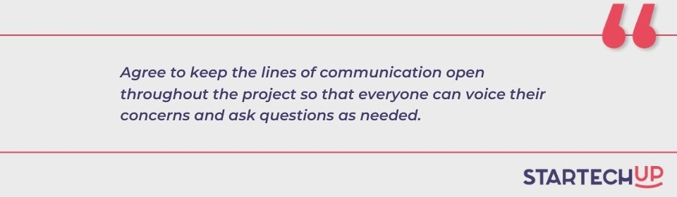 startechup communication quote