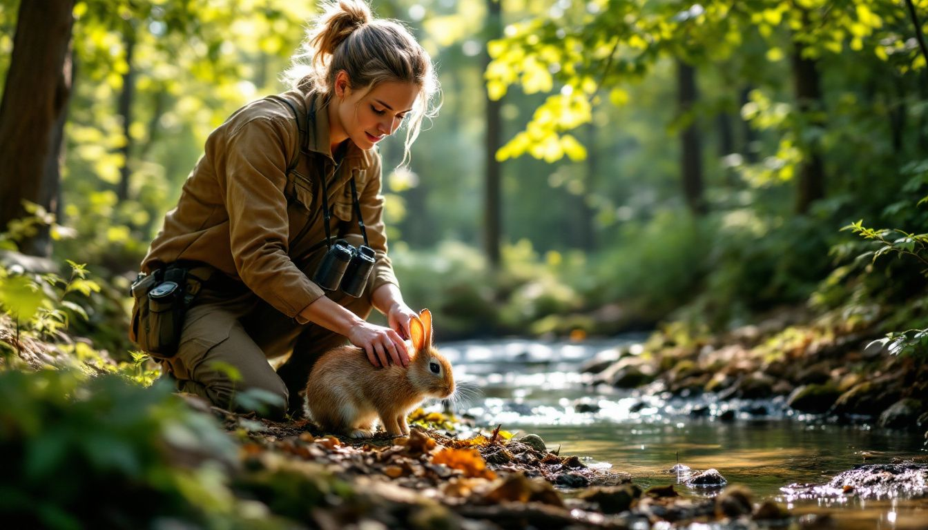 A visual representation of humane wildlife trapping methods.