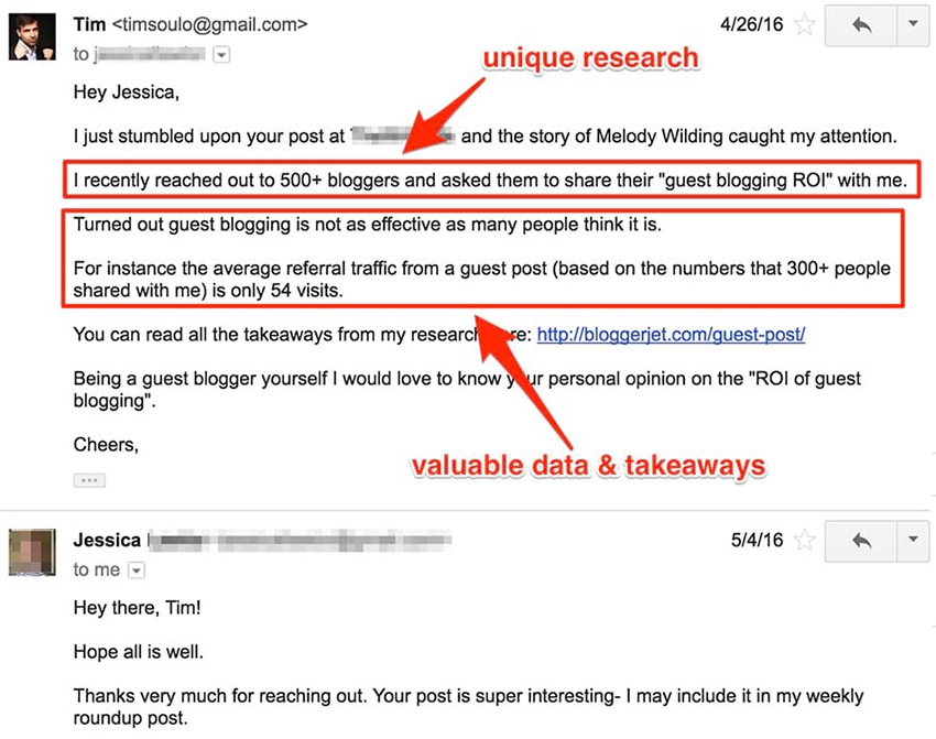 tim suolo outreach example