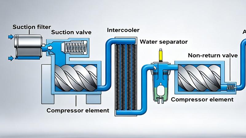 What Is an Intercooler in Air Compressor