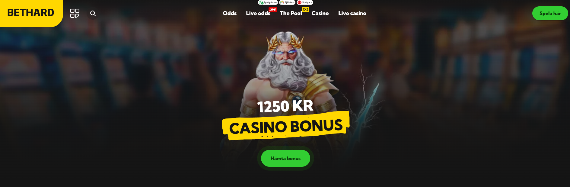 Bethard casino bonus