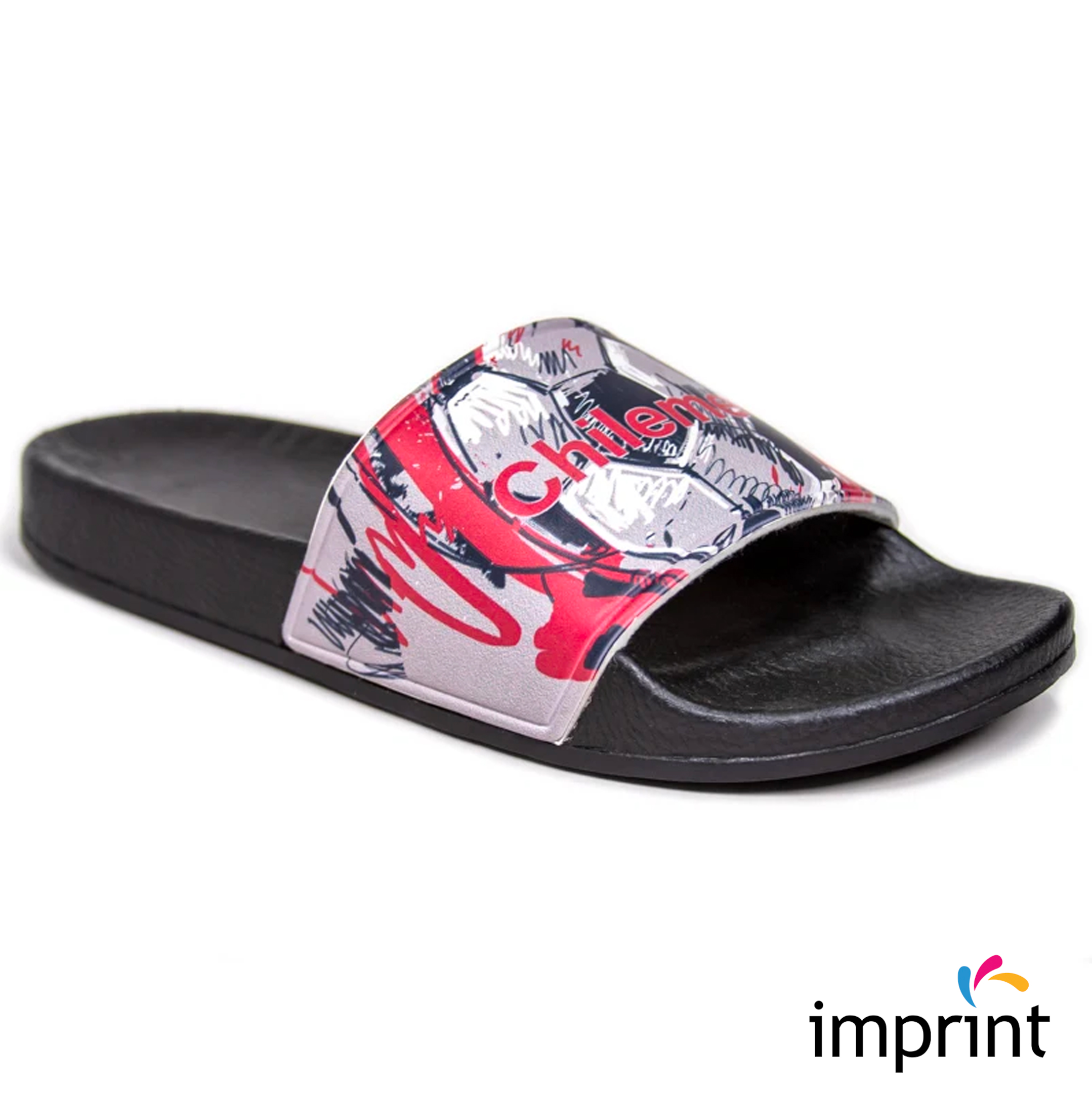 customized full-color slide sandals