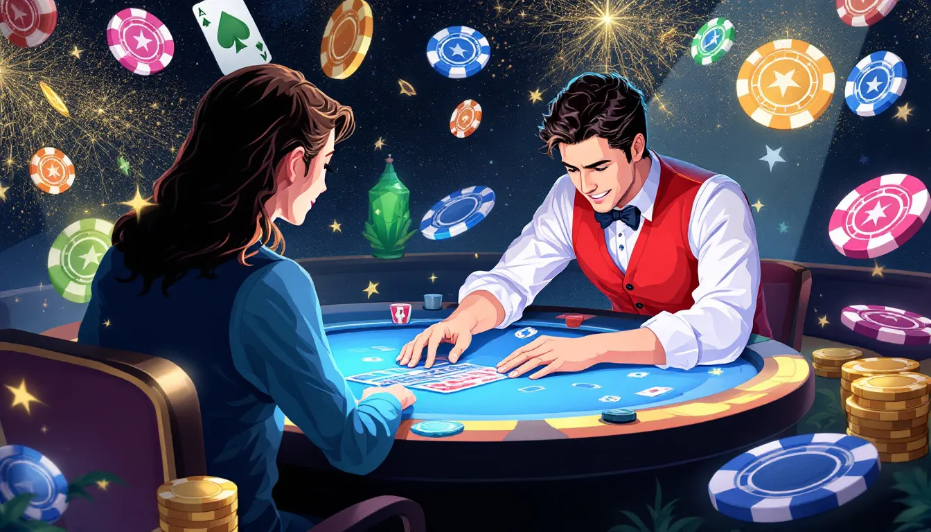 Illustration of security features in no deposit BNB casinos, with a focus on online safety.