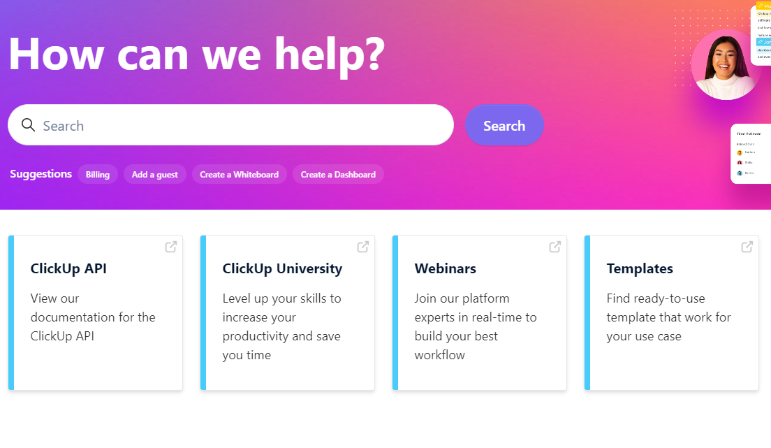 ClickUp - Support