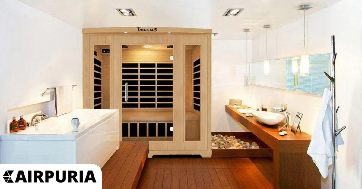 Image of the sauna where the benefits of saunas are far and wide, especially with this line of saunas.