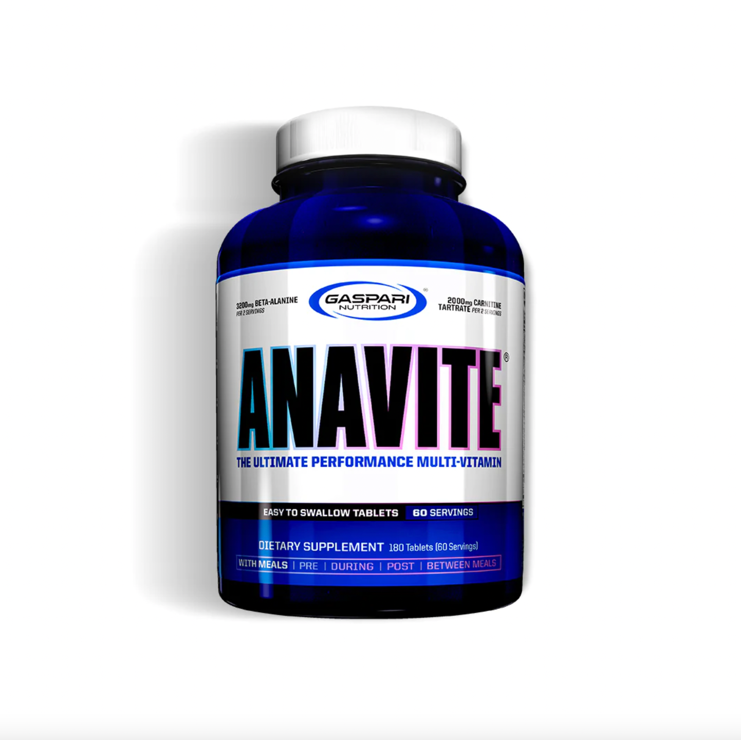 Image showing Gaspari Nutrition's Anavite multi-vitamin tablets.