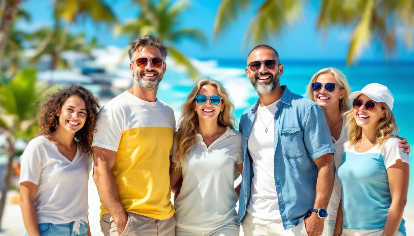 In der Abbildung ist eine Gruppe von Mitarbeitern zu sehen, die an einer Incentive-Reise teilnehmen, um ihre Motivation und Teamgeist zu fördern. Diese Maßnahme dient als Belohnung für ihre Leistungen und zeigt, wie Unternehmen Anreize schaffen können, um die Mitarbeiterbindung zu stärken.