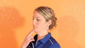 The Chin Tuck" -A Neck Strengthening and Posture Exercise -HD - YouTube