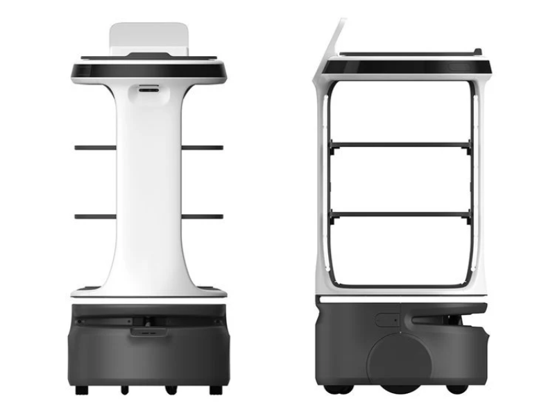 Image of the Servi Plus from the Servi product line created by Bear Robotics.