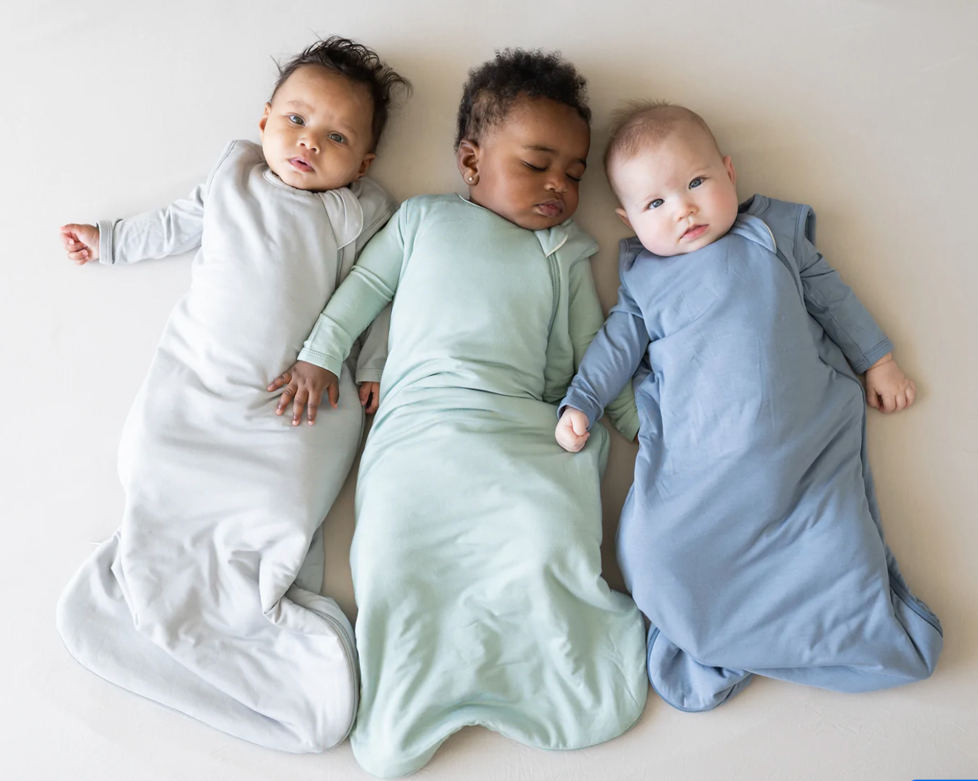 Sleeping bags help babies not trick up in the middle of the night prevent risk of sids