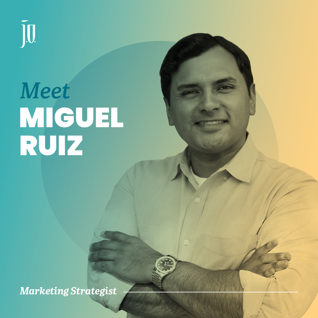 Our team, including Miguel, love talking strategy and the benefits of SEO.