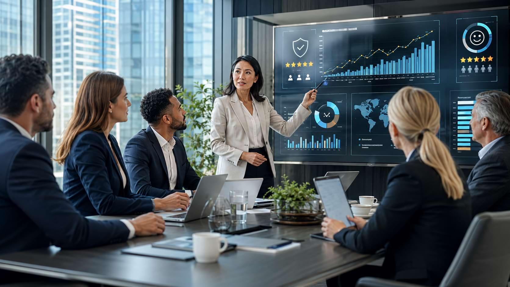 Reputation management policy creates a competitive advantage and business trust
