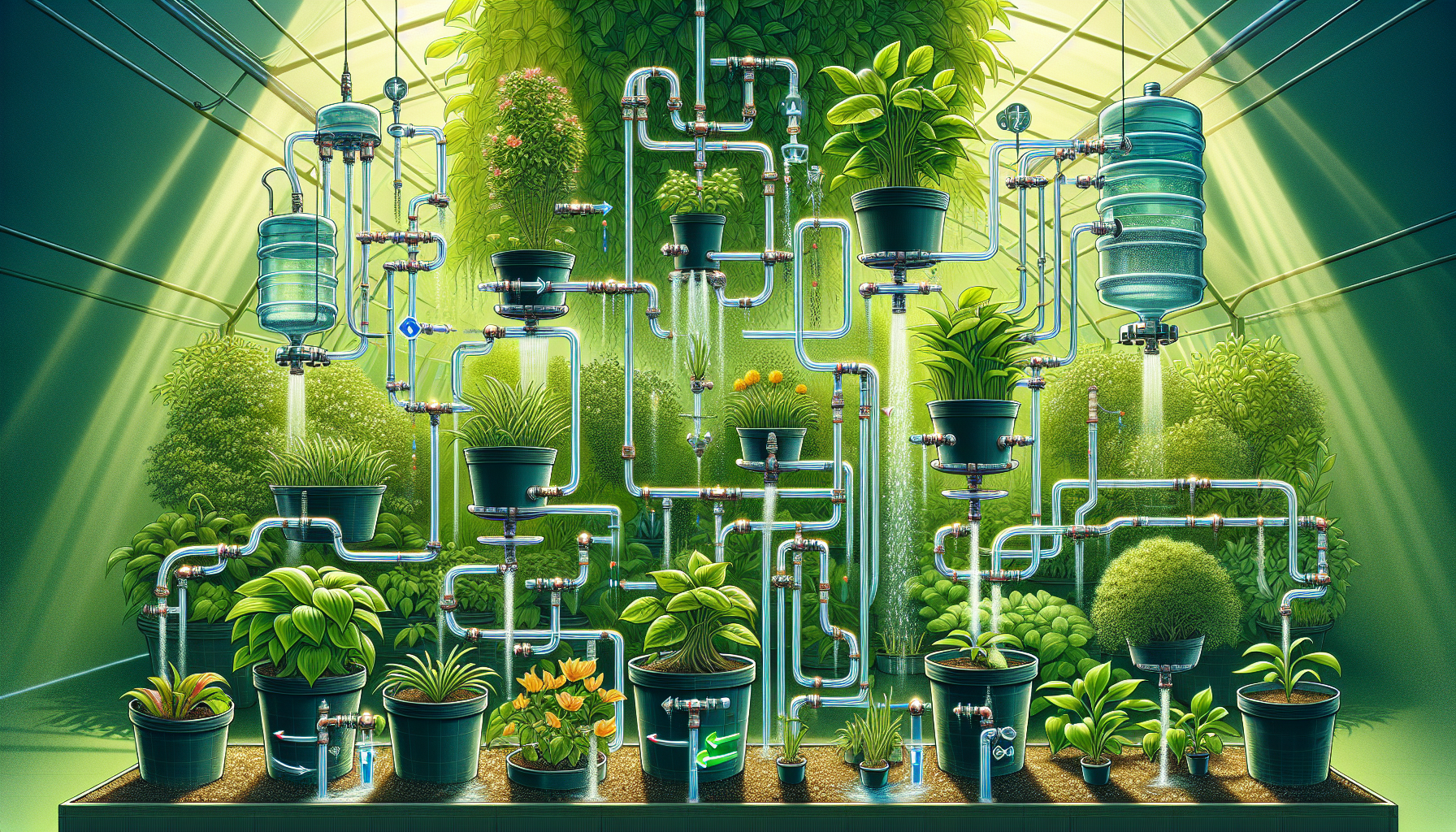 Overview of different Autopot irrigation systems.