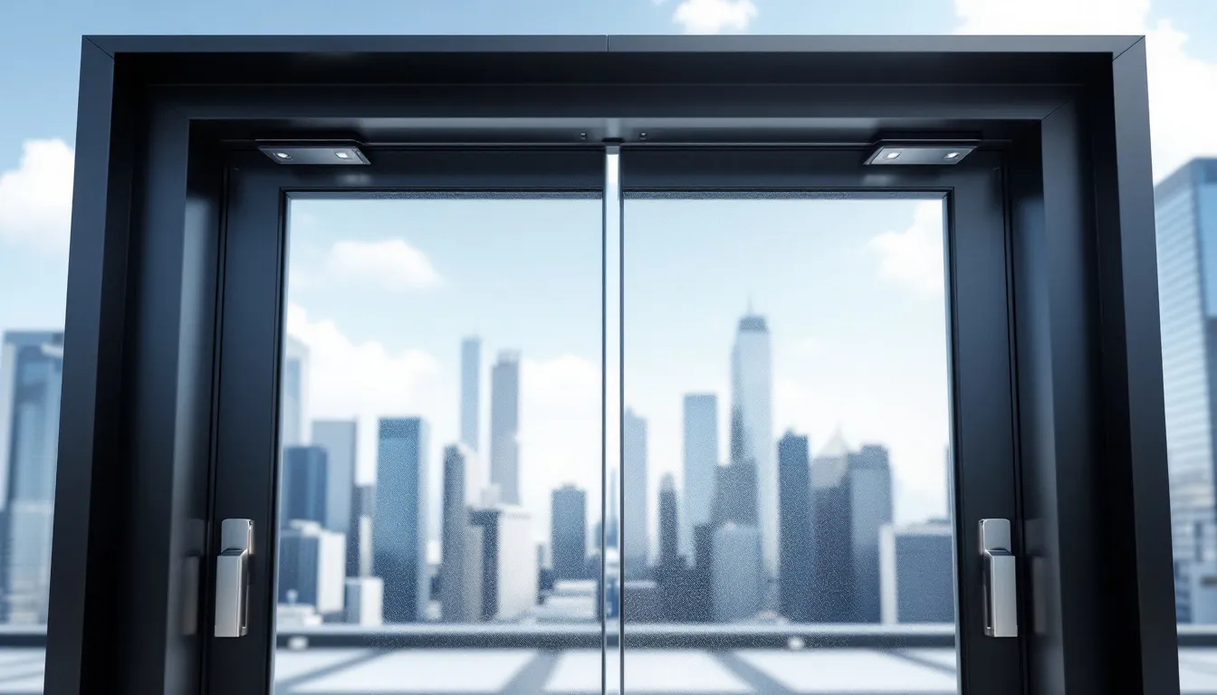 High-security frames and hinges designed for bullet resistant doors.