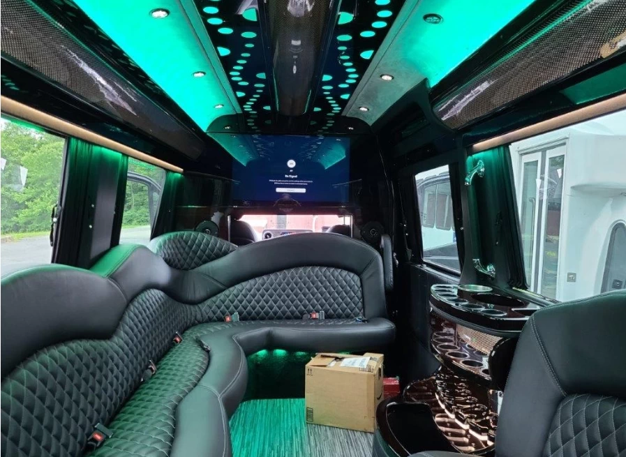 Party buses are a comfortable, gracious option for transport to and from your venue