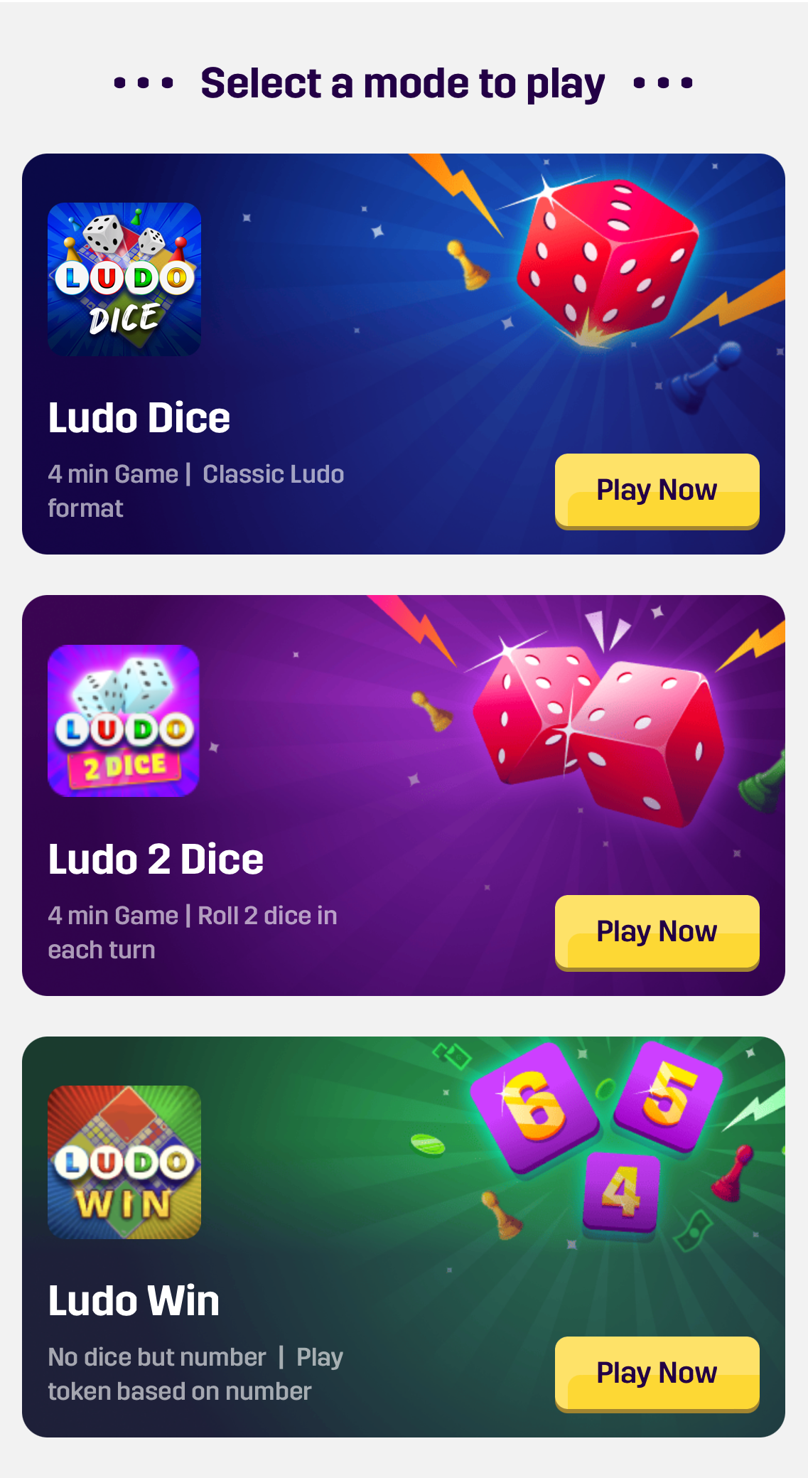 Different Ludo Games on Rummy Bo