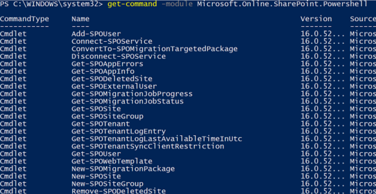 How to Use SharePoint Online PowerShell